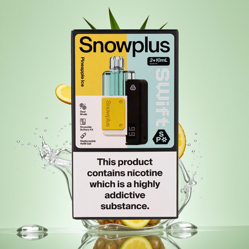 Snowplus Swift 5000 Puffs 1000mAh Dual Mesh Abacaxi Gelo