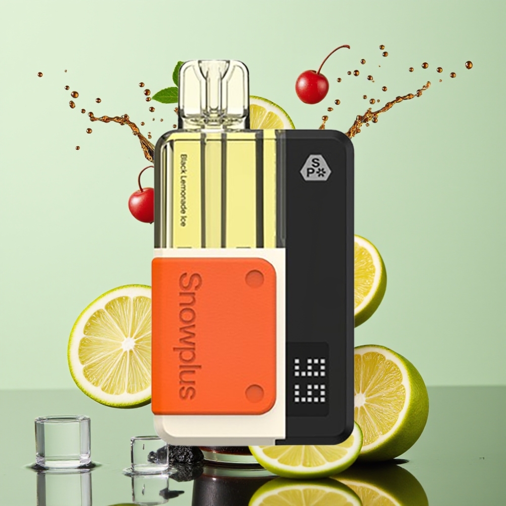 Snowplus Swift 5000 Puffs 1000mAh Dual Mesh Limonada Preta Gelo