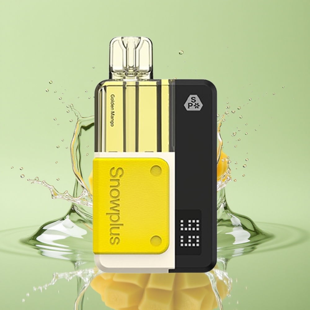 Snowplus Swift 5000 Puffs Dual Mesh 1000mAh 12ml 2% Manga Dourada