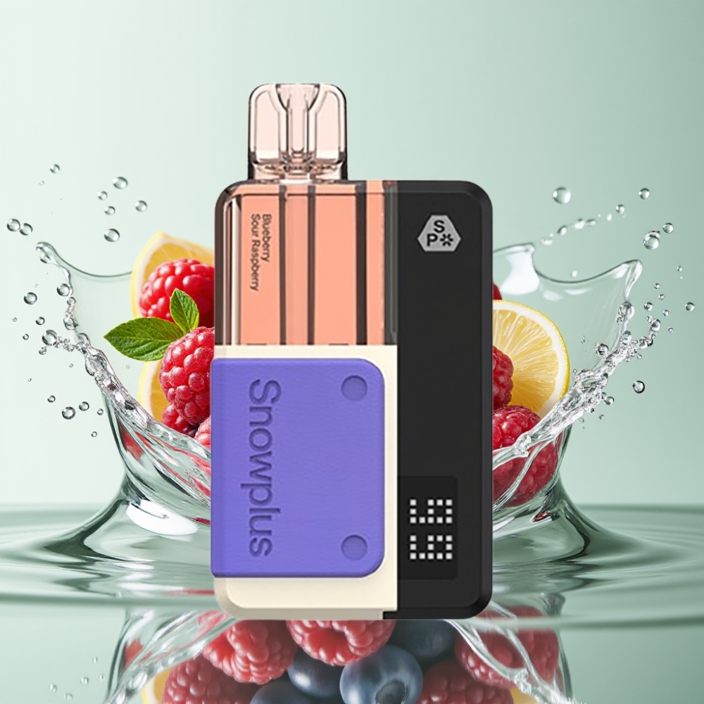 Snowplus Swift 5000 Puffs Kit Preenchido Dual Mesh 1000mAh 2+10ml 2% Mirtilo Framboesa Azeda