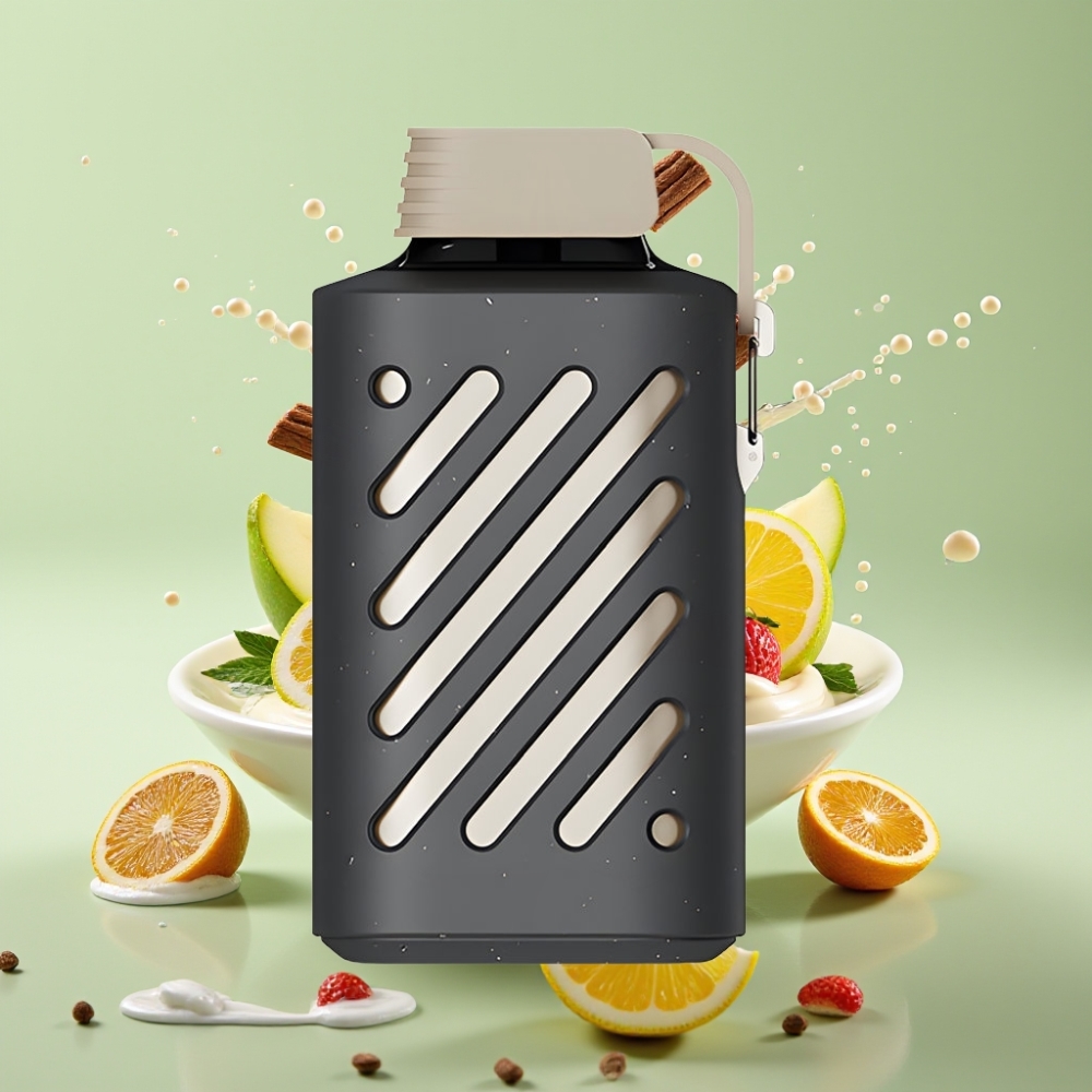 VOZOL GEAR 10000 Creme de Tabaco 30 Sabores Capacidade Líquida Ampliada 20ml