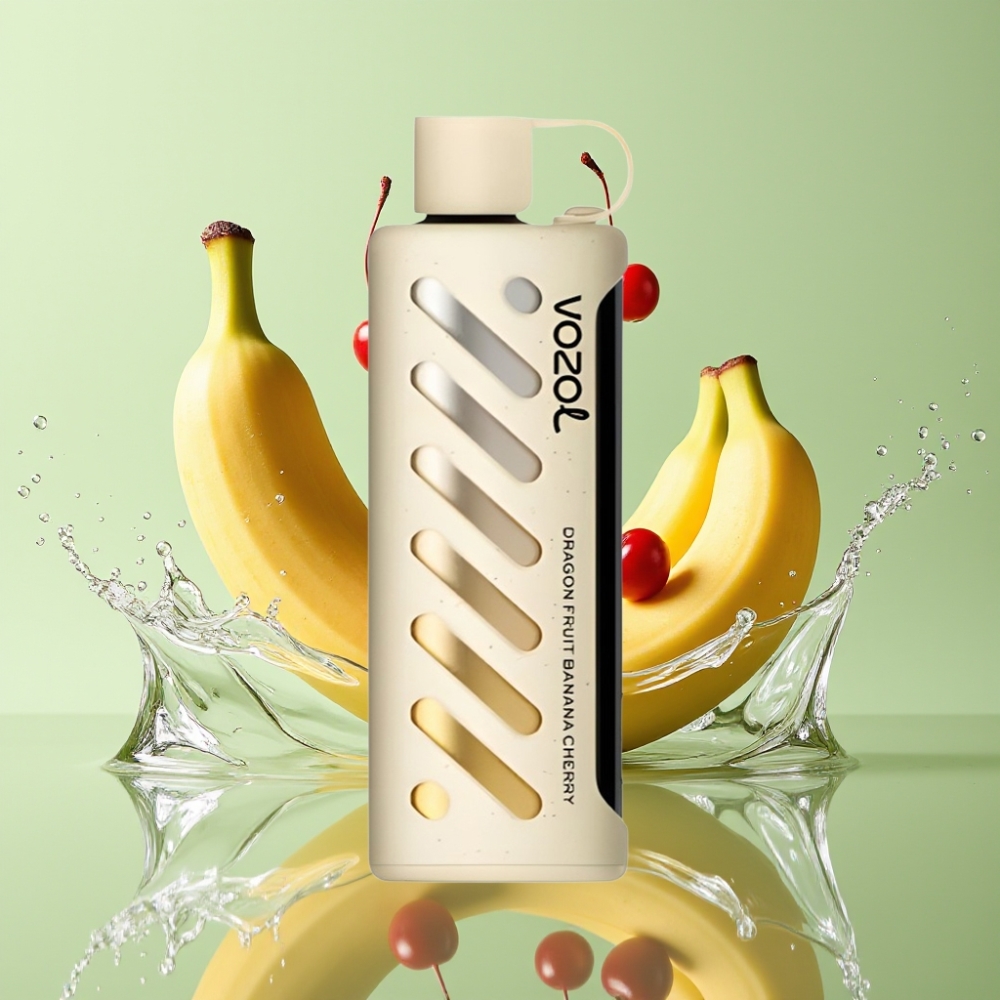 VOZOL Gear Shisha 25000 Puffs 1000mAh 5mg/ml Sabor Pitaya Banana Cereja