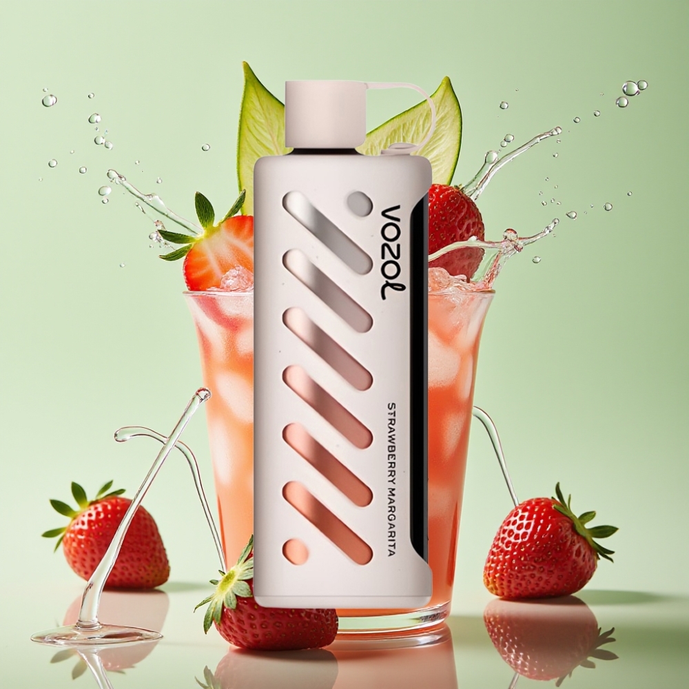 VOZOL Gear Shisha 25000 Puffs 5mg S.i.L.C Tech Morango Margarita