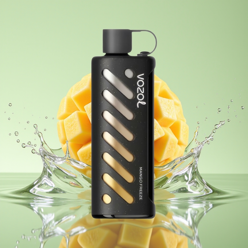 VOZOL Gear Shisha 25000 Puffs S.iL.C Tech Dual Mesh Manga Gelado