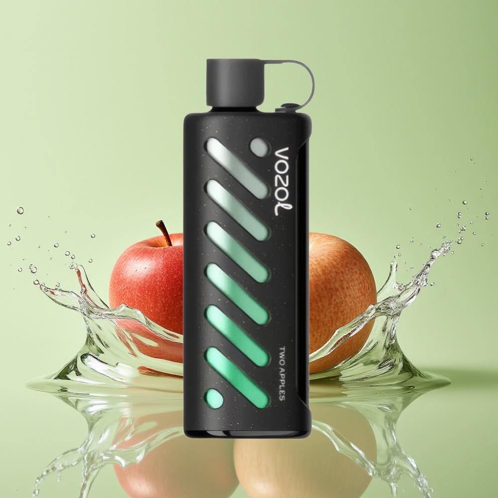 VOZOL Gear Shisha 25000 Puffs S.i.L.C Tech 1000mAh 5mg/ml Duas Maçãs