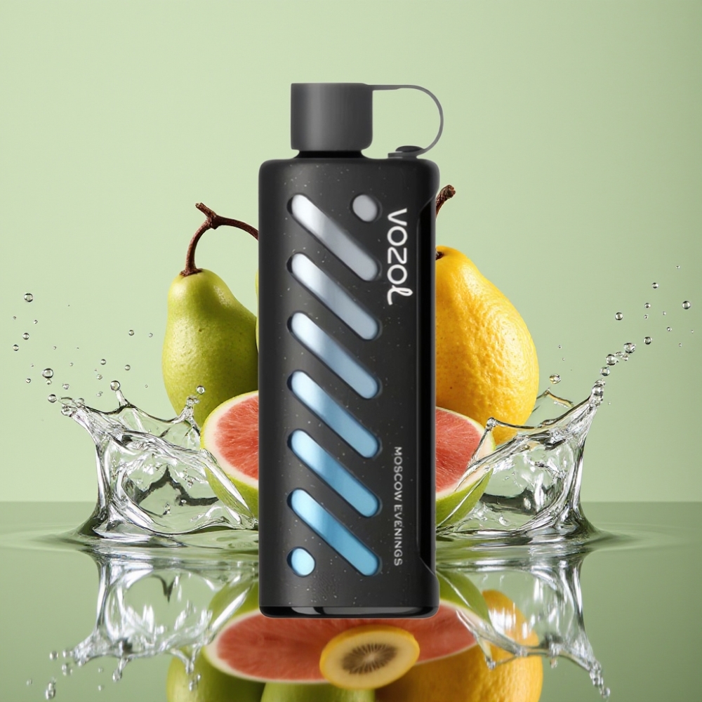 VOZOL Gear Shisha 25000 Puffs S.i.L.C Tech Dual Mesh 1000mAh 5mg/ml Noites de Moscou