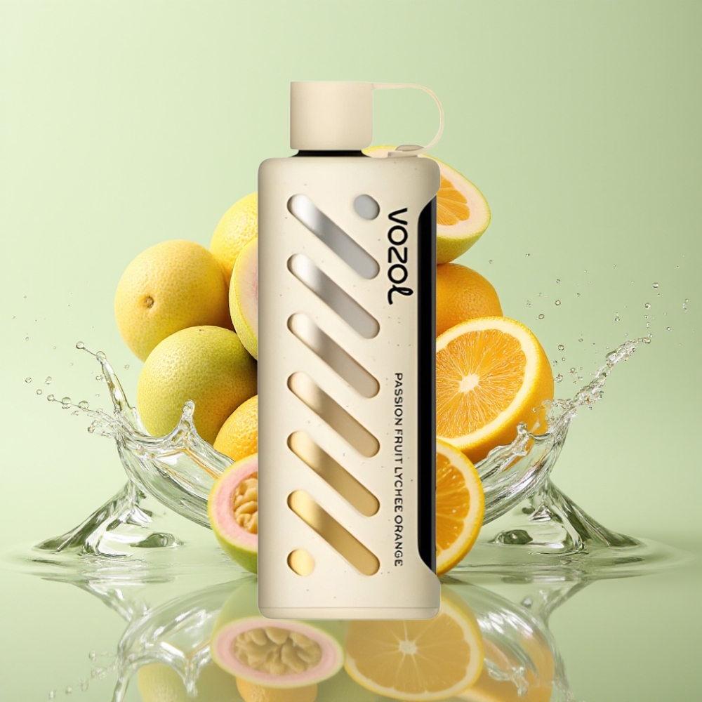 VOZOL Gear Shisha 25000 Puffs S.i.L.C Tech Dual Mesh Maracujá Lichia Laranja
