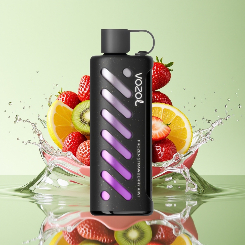 VOZOL Gear Shisha 25000 Puffs S.i.L.C Tech Morango Kiwi Congelado