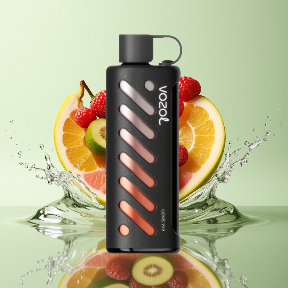 VOZOL Gear Shisha 25000 Puffs Sabor Amor 777 30 Sabores Dual Mesh 1000mAh 5mg/ml