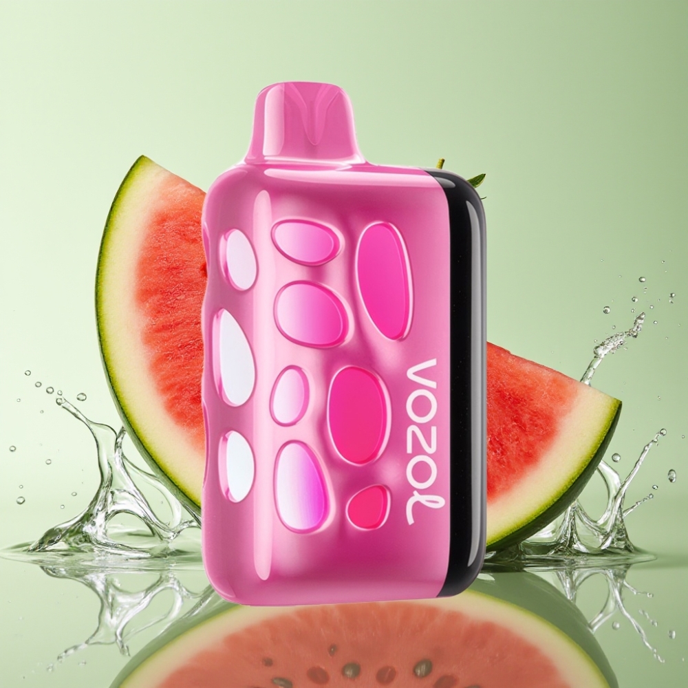 VOZOL RAVE 40000 Disposable Vape Morango Melancia 270° Brilho 1000mAh 20/50mg