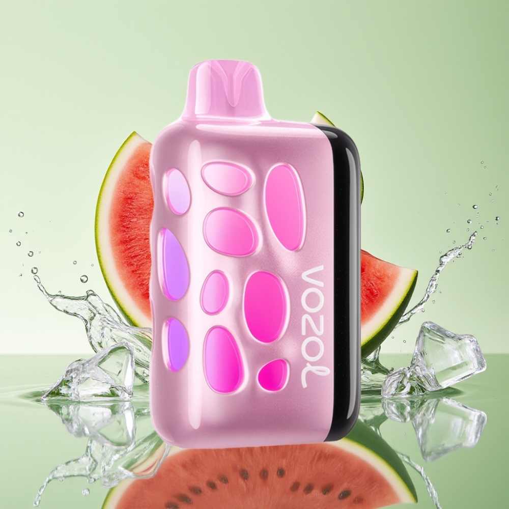 VOZOL RAVE 40000 Melancia Gelada com Design Brilhante 270° e Modo Festa Sincronizado