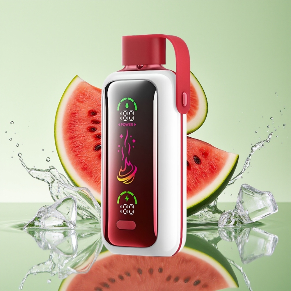 VOZOL Star 20000 Puffs Tela Espelhada HD 2.2" Dual Mesh 650mAh Melancia Gelada