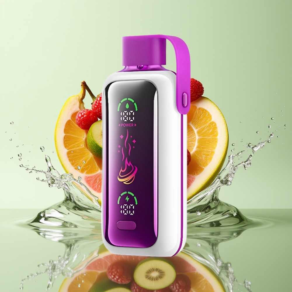 VOZOL Star 20000 Puffs Tela Espelhada HD 2.2" Dual Mesh Bateria 650mAh Amor 777