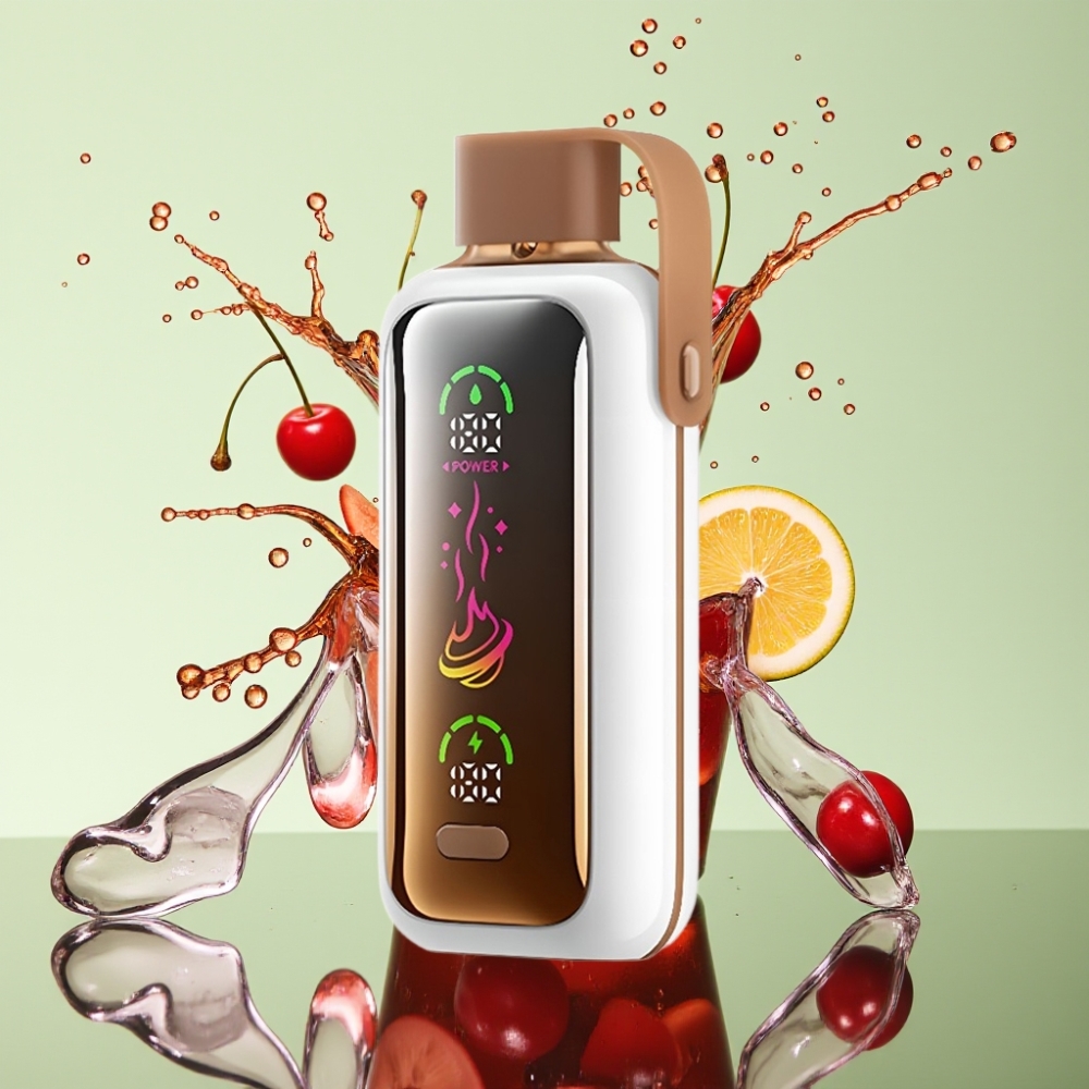 VOZOL Star 20000 Puffs Tela Espelho HD 2.2" Dual Mesh 650mAh Cereja-Cola