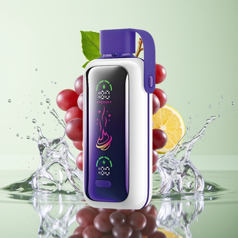VOZOL Star 20000 Puffs Tela HD 2.2" Dual Mesh Bateria 650mAh Uva Gelo