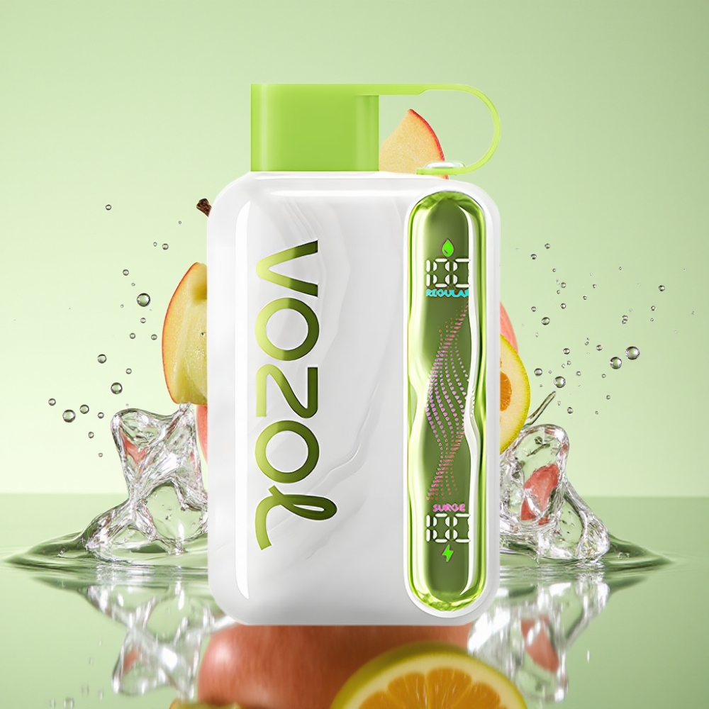 VOZOL STAR 40000 Puffs 1000mAh Type-C Maçã Verde Gelada