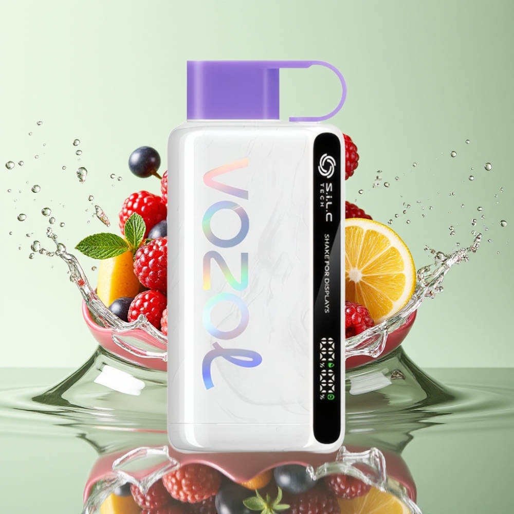 VOZOL STAR 9000/12000 Disposable Vape Bagas Misturadas com S.i.L.C TECH e Recarga 30% Mais Rápida