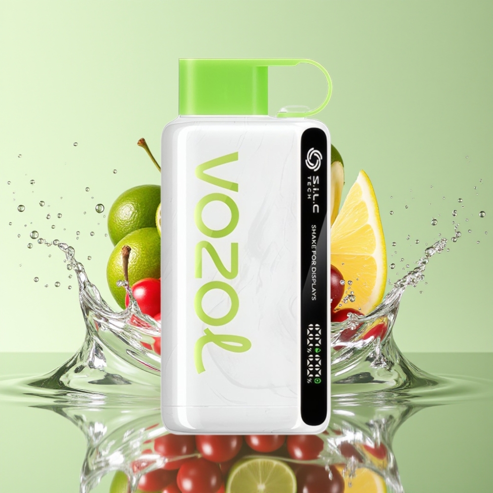 VOZOL STAR 9000/12000 Disposable Vape Cereja Lima S.i.L.C TECH 650mAh Reciclado