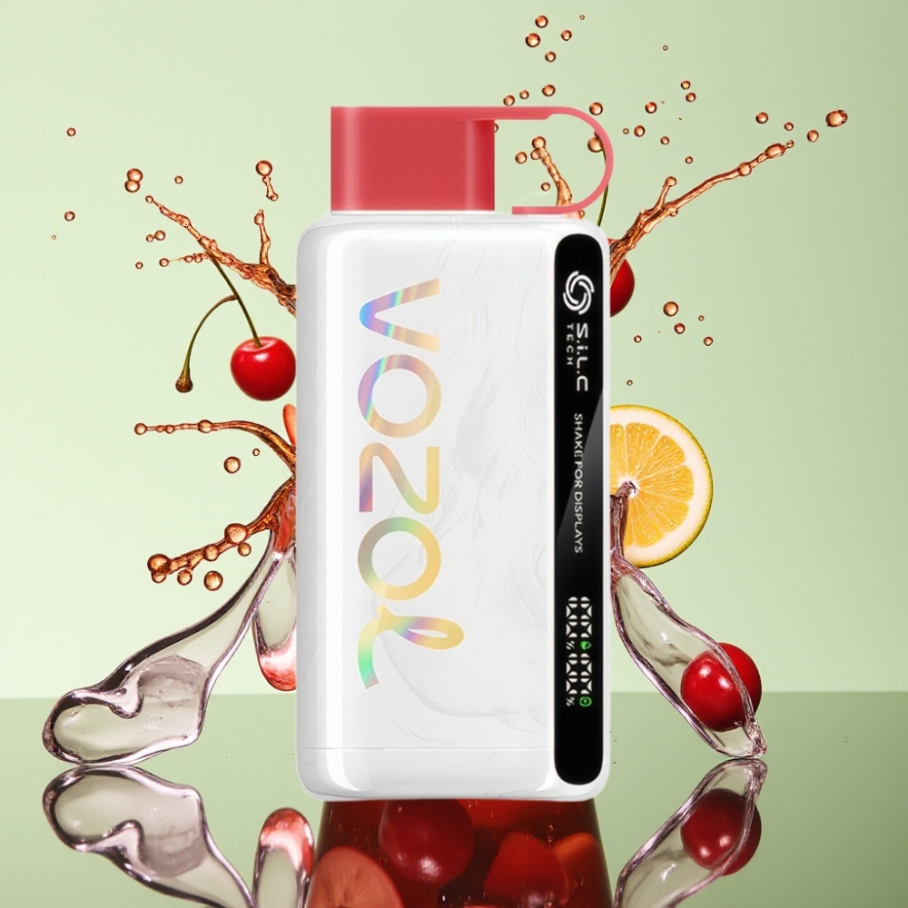 VOZOL STAR 9000/12000 Recarga Rápida 30% + S.i.L.C TECH + Cereja-Cola