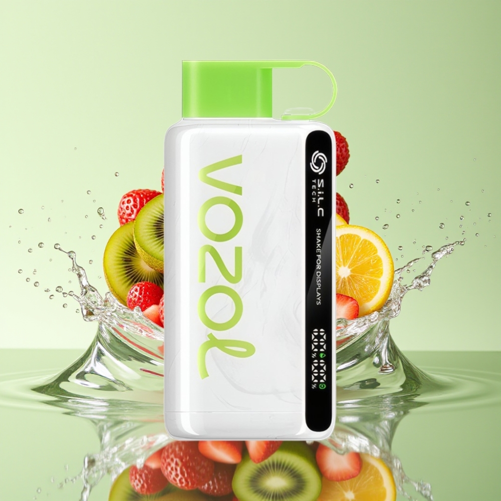 VOZOL STAR 9000/12000 Recarregável Rápido 30% Morango Kiwi
