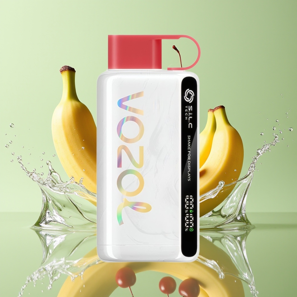 VOZOL STAR 9000/12000 Recarregável Rápido 30% S.i.L.C TECH Bat 650mAh Fruta Dragão Banana Cereja