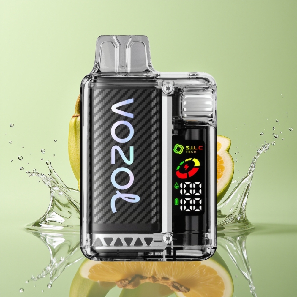 VOZOL Vista 20000 Puffs Recarregável 650mAh 2% Nicotina Tela OLED Sabor Tabaco Vanicreme