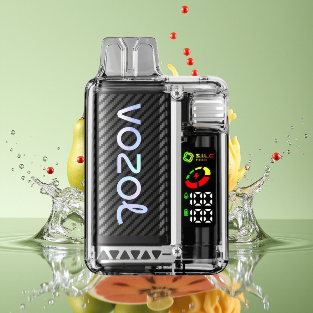 VOZOL Vista 20000 Puffs Recarregável Bateria 650mAh 2% Nicotina Tela OLED Sabor Lavafogo